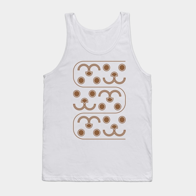 Cute animal face seamless pattern #1 Tank Top by Tuye Project